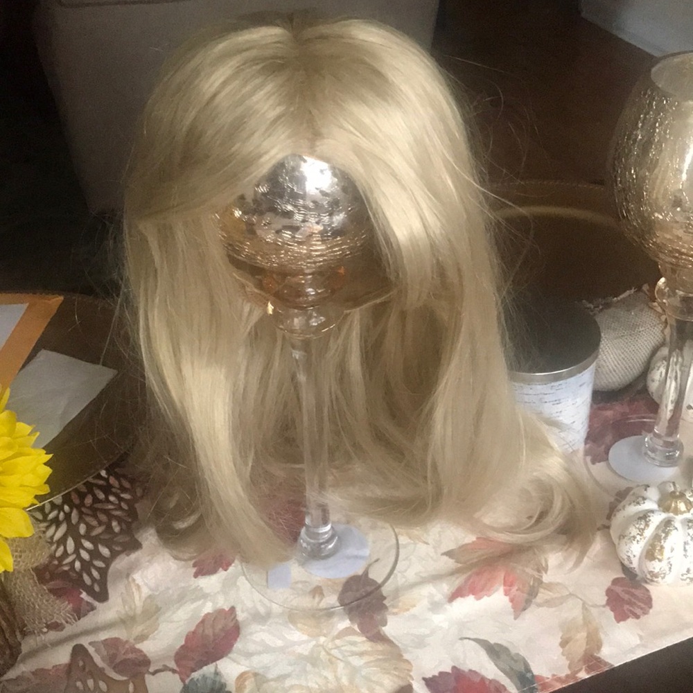 Blonde costume wig